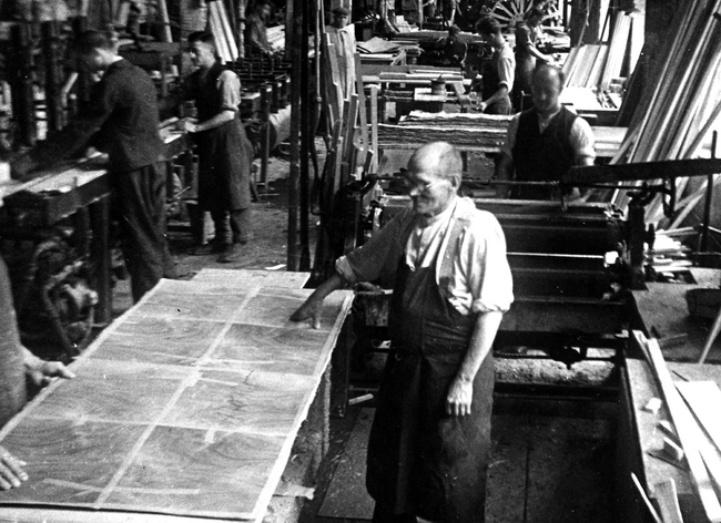 Furnierverarbeitung Fa. Dichmann