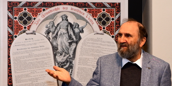 Führung Rüdiger Kraatz Sonderausstellung Demokratie 18.05.2023 8