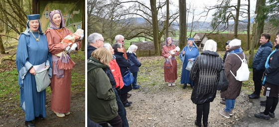 Klosterleben Mittelalter Führung Christa und Hanna Wittekind 02.04.2023 1
