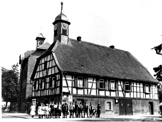 Zeitreise in das historische Herz Münsters Rathaus1935 30.04.2023 1